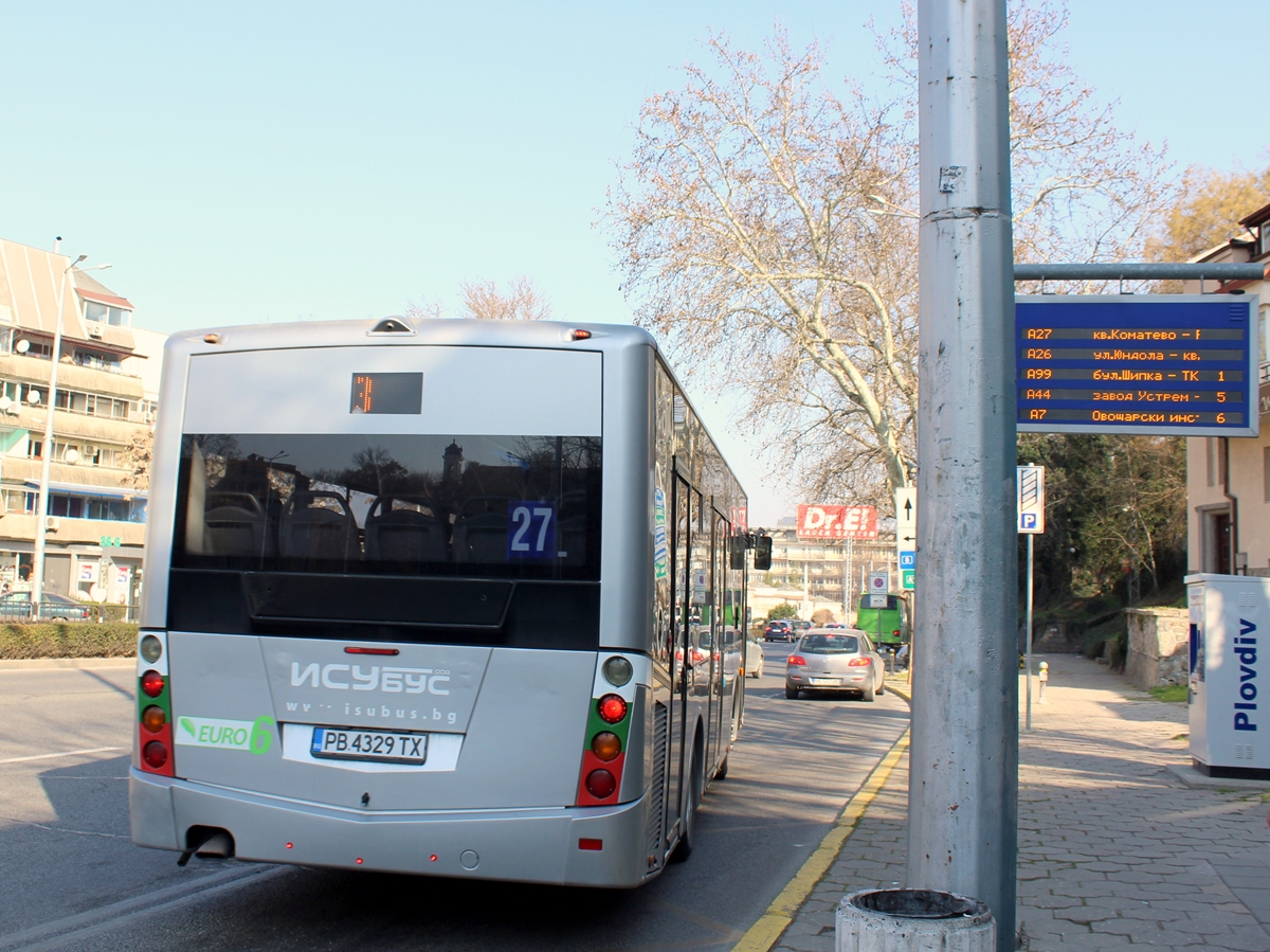 Променят маршрута на линия 27 в Пловдив заради ремонта на Рогошко шосе