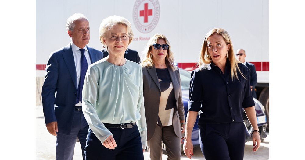 Von der Leyen lovet tiltak fra Lampedusa mot den brutale handelen med illegale migranter