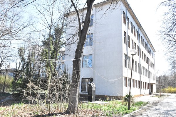 Бившата Белодробна болница в Пловдив.