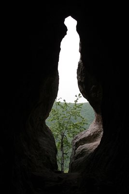Това е пещерата "Утроба".