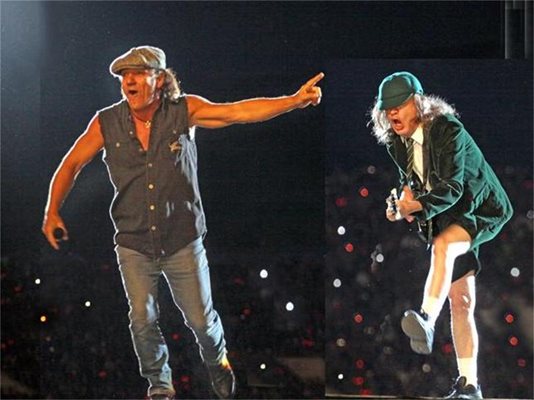 AC/DC изнесоха разкошен концерт на ст. “Васил Левски” в петък. Подгря ги “Конкурент”. 
СНИМКИ: КРИСТИНА ЦВЕТКОВА