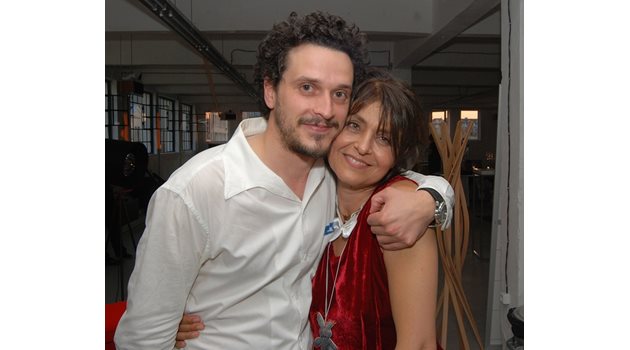 Христо с писателката Виргиния Захариева, с която са заедно 14 години, преди да се разделят през 2014 г.
