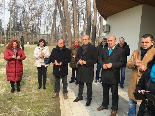 Момент от водосвета в зоопарка.