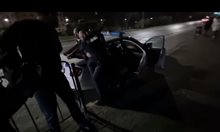 Клип показва как Виктор Иванов от ДБ заваля думи и нарича полицаите мутри