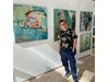 Васил Василев-Зуека със свои картини в международна изложба в Аликанте