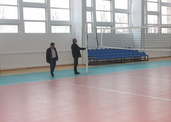 Волейболната зала в Плевен
СНИМКА: Община Плевен