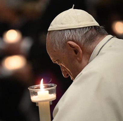 снимка Инстаграм папа Франциск