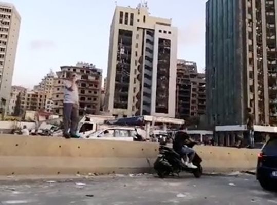 След взрива в Бейрут СНИМКА: Ройтерс 