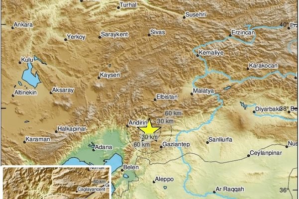 Нови земетресение разлюляха Турция
Снимка:EMSC @LastQuake