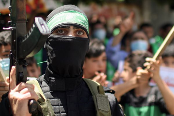 Член на Хамас СНИМКА: РОЙТЕРС