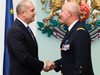 Президентът Румен Радев се срещна с генерал Филип Лавин