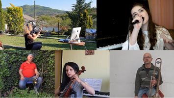 Кристина Жечкова и квартет "Интро" записаха по-различна версия на "Облаче ле бяло" (видео)