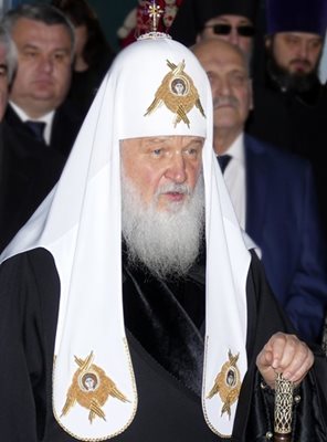 Руският патриарх Кирил в България СНИМКА: Пиер Петров