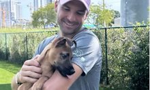 Григор Димитров осинови куче в Маями
(Видео)