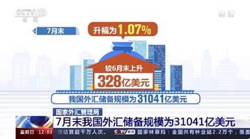 Валутният резерв на Китай с ръст от 1,07%