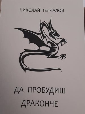Книгата “Да пробудиш драконче” на Николай Теллалов.