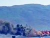 Седем души са ранени при пожар, разразил се на танкер в Мраморно море