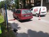 Кола уби велосипедист в центъра на Русе