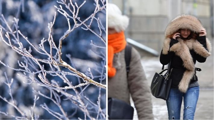 Обрат във времето: Сняг и студ през почивните дни