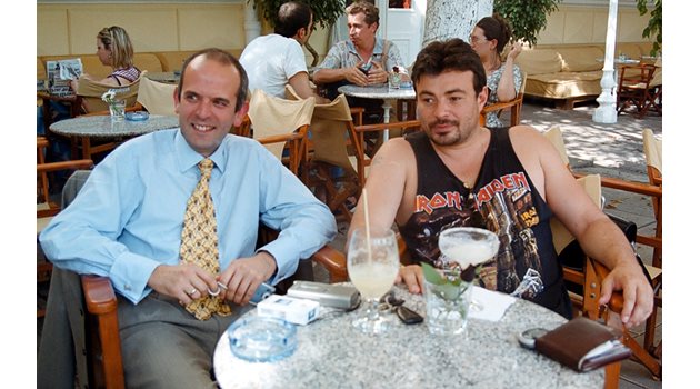 Илия Лингорски и Иван Ласкин през 2003 г.