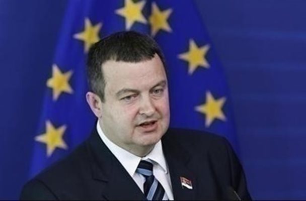 Сръбският външен министър Ивица Дачич СНИМКА: Ройтерс