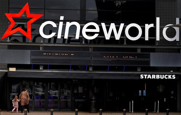 "Синеуърлд груп" (Cineworld Group), се готви да обяви несъстоятелност. СНИМКА: РОЙТЕРС