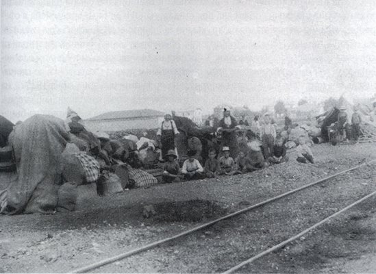 Бежанци на гара Свиленград през 1923 година