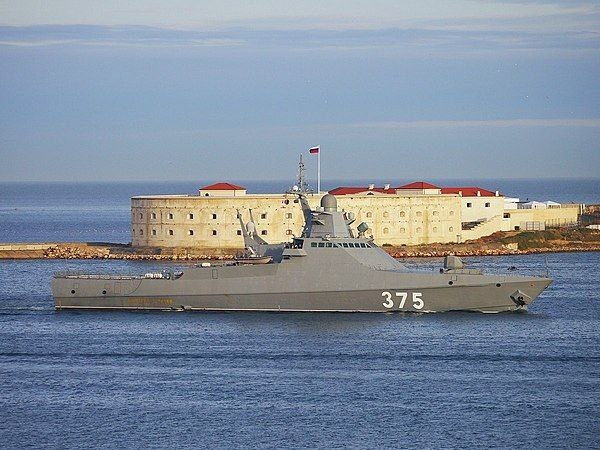Руският патрулен кораб „Сергей Котов“ е потънал край Крим