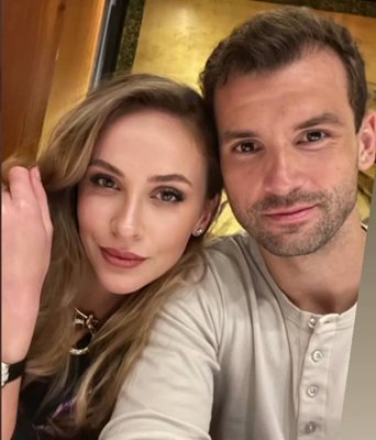 Григор Димитров в момента има връзка с Лолита Османова.