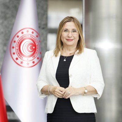 Турският министър на търговията Рухсар Пекджан СНИМКА: туитър/pekcan