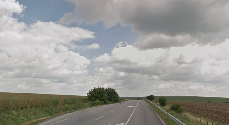 Пътят Шумен-Разград СНИМКА: Google Street View