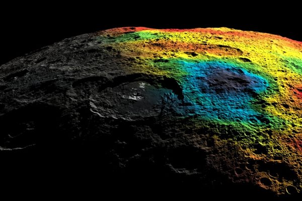 Изображението на планетата-джудже Церера като воден свят е предоставено от  Anton Ermakov, UC Berkeley, NASA/JPL