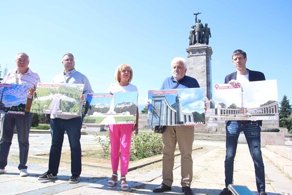 От "Левицата!" показаха снимки на паметници на Съветската армия в други европейски столици