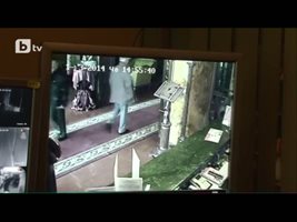 Виж как мъжът пада  в асансьорната шахта на велинградския хотел (Видео)