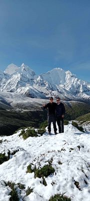 Христо заедно с водача му