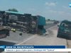 Камион с дини се обърна и блокира магистрала "Тракия"
