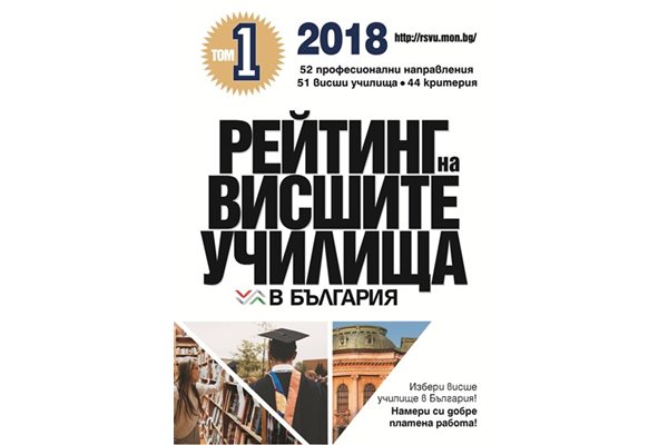 Безплатно с “24 часа” на 9 и 16 декември луксозни книжки с тазгодишния рейтинг на българските университети