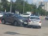 Кола и патрулка катастрофираха в столицата