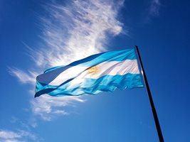 Знамето на Аржентина. СНИМКА: ПЕКСЕЛС
