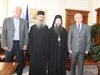 Председателят на парламента Димитър Главчев посрещна монасите от Атон (Снимки)