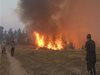 Два пожара горят край Благоевград