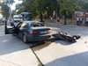 Кола блъсна моторист в пловдивския квартал "Кючук Париж"