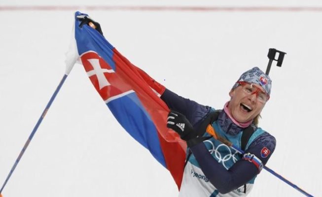 Анастасия Кузмина спечели третия си медал от игрите в ПьонгЧанг СНИМКА: Ройтерс