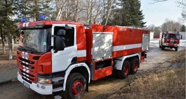 Български и румънски пожарникари поеха постове в Гърция