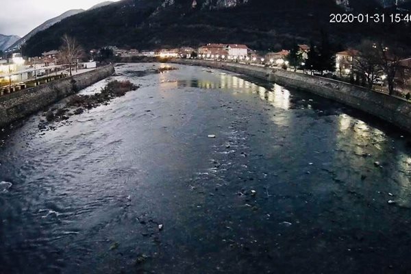 Река Въча в чертите на Кричим е под видеонаблюдение.