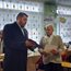 Кметът на община "Родопи" Павел Михайлов поздрави рожденика.