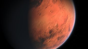 Планетата Марс е ускорила въртенето си