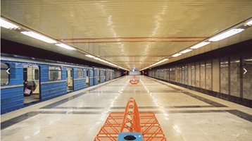Вагон пламна в софийското метро, евакуираха пътниците
