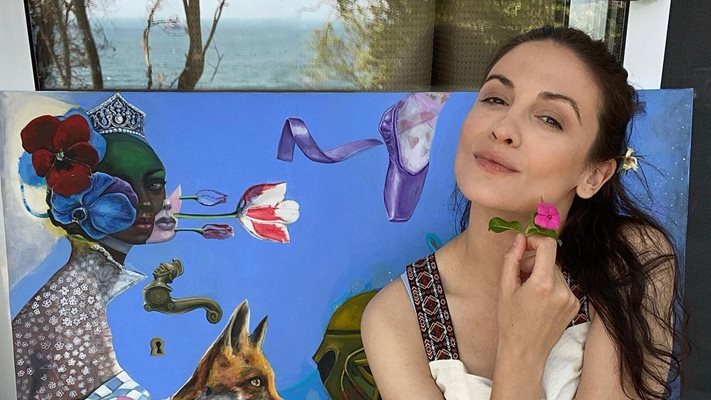 Диана Димитрова още е в "синьо лято"
