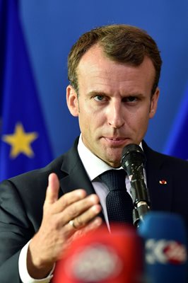 Френският президент Еманюел Макрон СНИМКА: Ройтерс